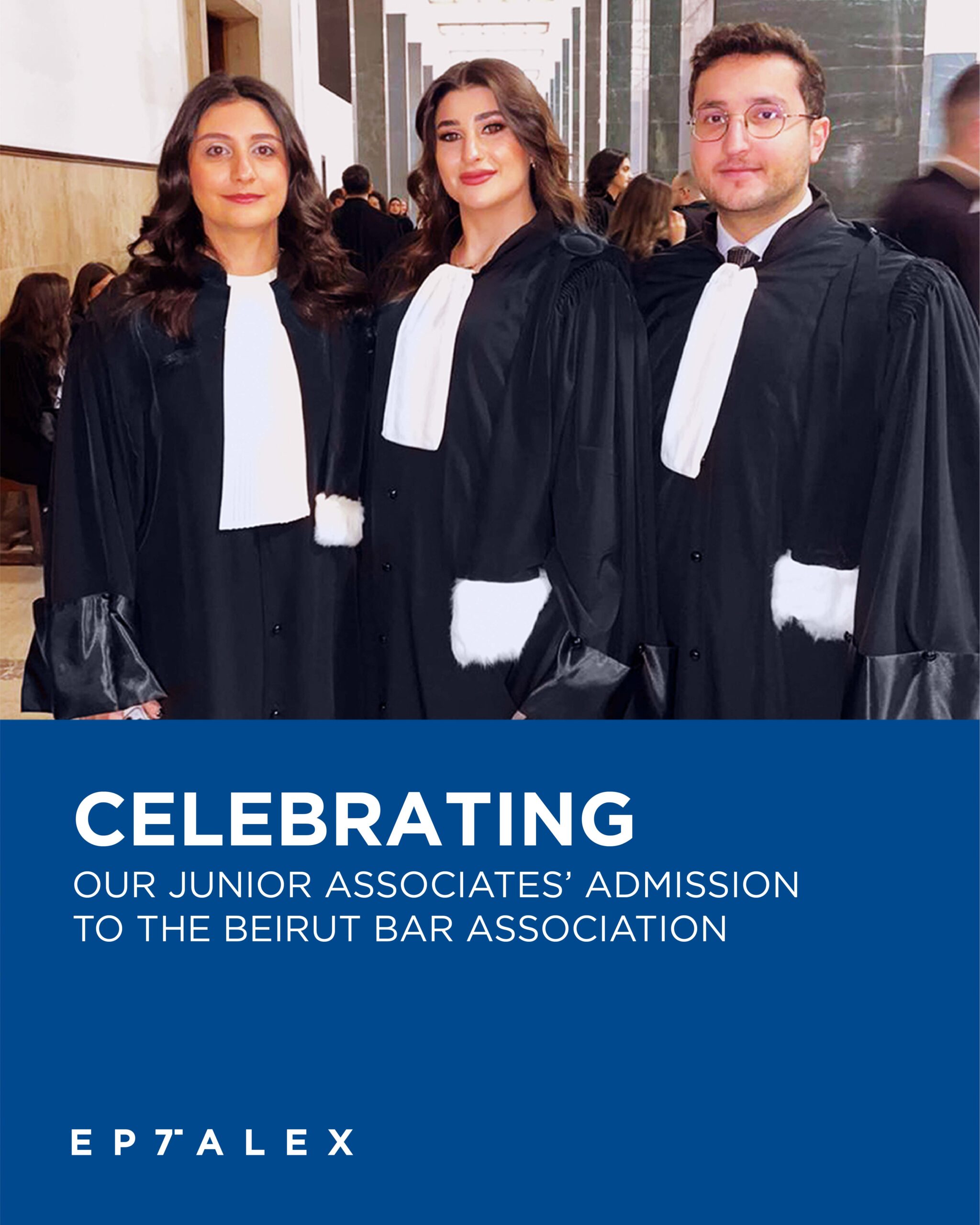 A Proud Milestone: Our Junior Associates’ Admission to the Beirut Bar Association